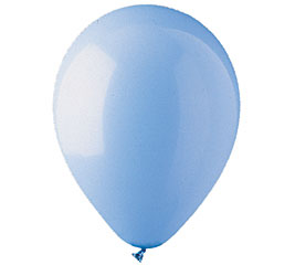 Light Blue Colour Helium Latex Balloon